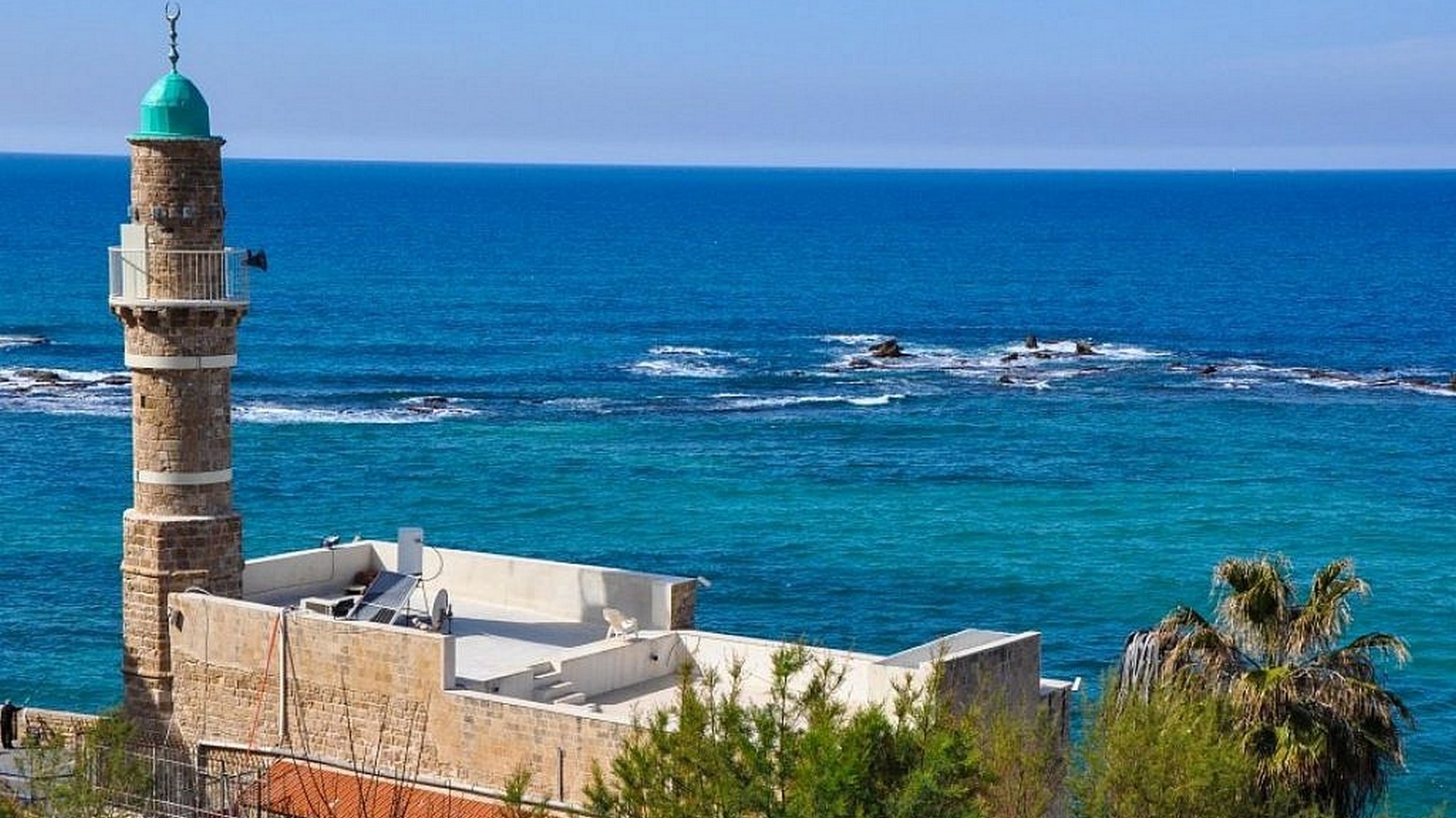 Средиземное море Тель-Авив Яффо
